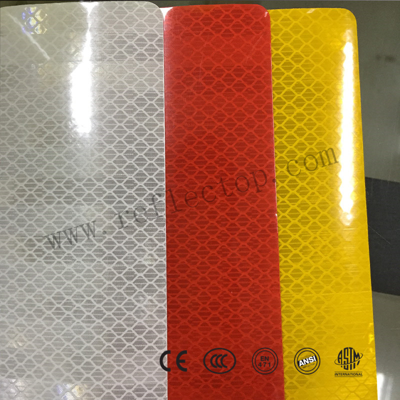 BUY 2 GET 1 FREESelf Adhesive Reflective Hi-Intensity Micro Prismatic Sign Vinyl 