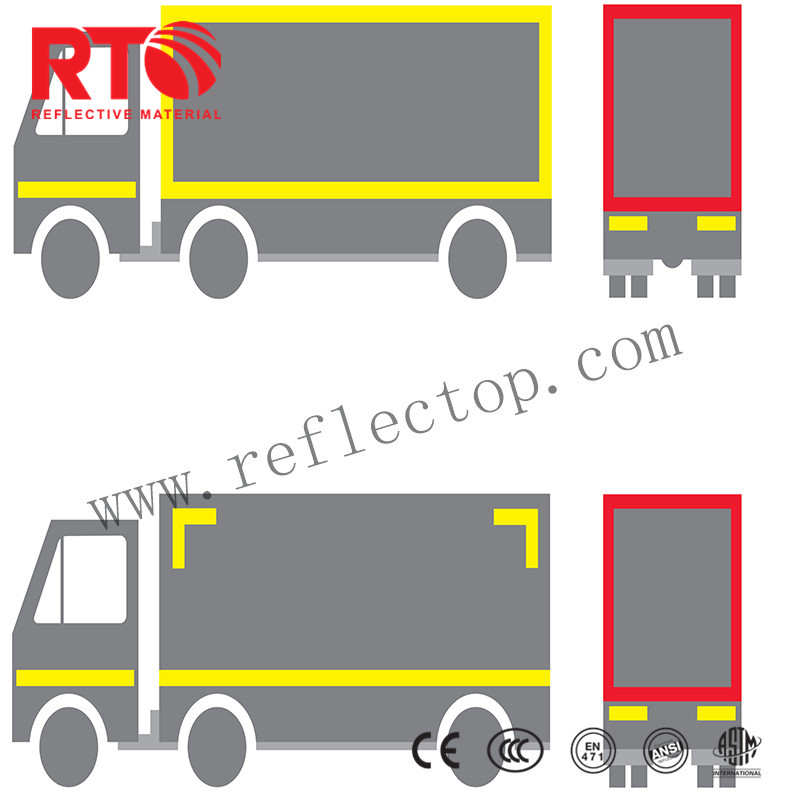 ECE Reflective tape for vehicle