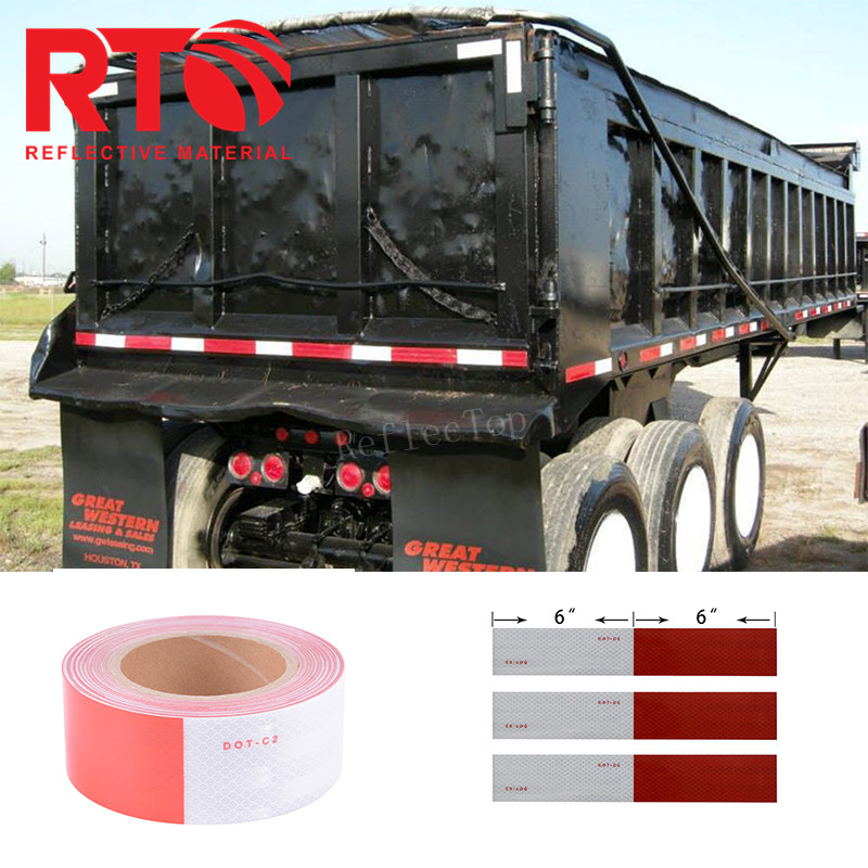 Reflective tape for truck